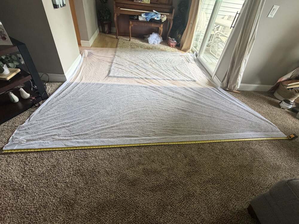 IKEA White Sheer Curtain Panels 120 Inches Long - Set of 2